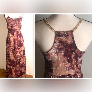 Charlotte Russe long print dress